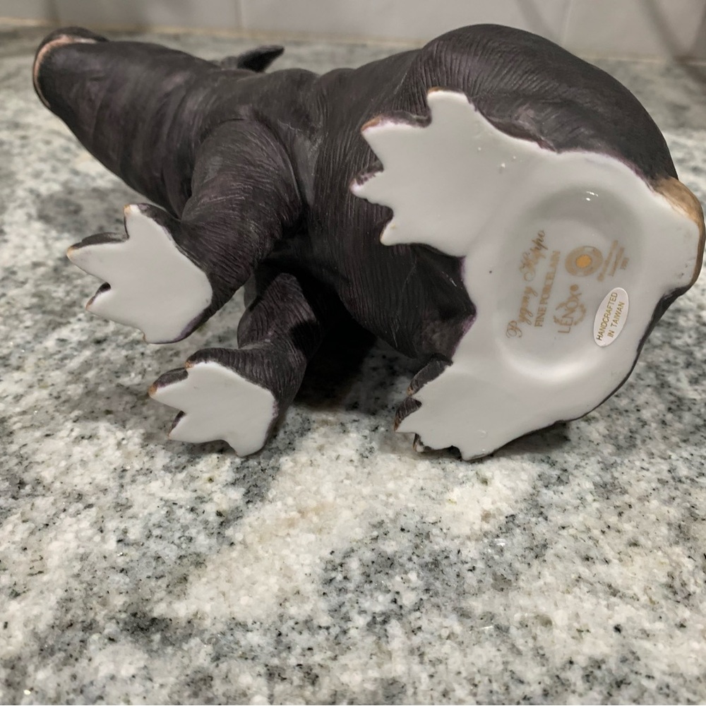 Lenox Pygmy Hippo Figurine - Picture 4 of 4